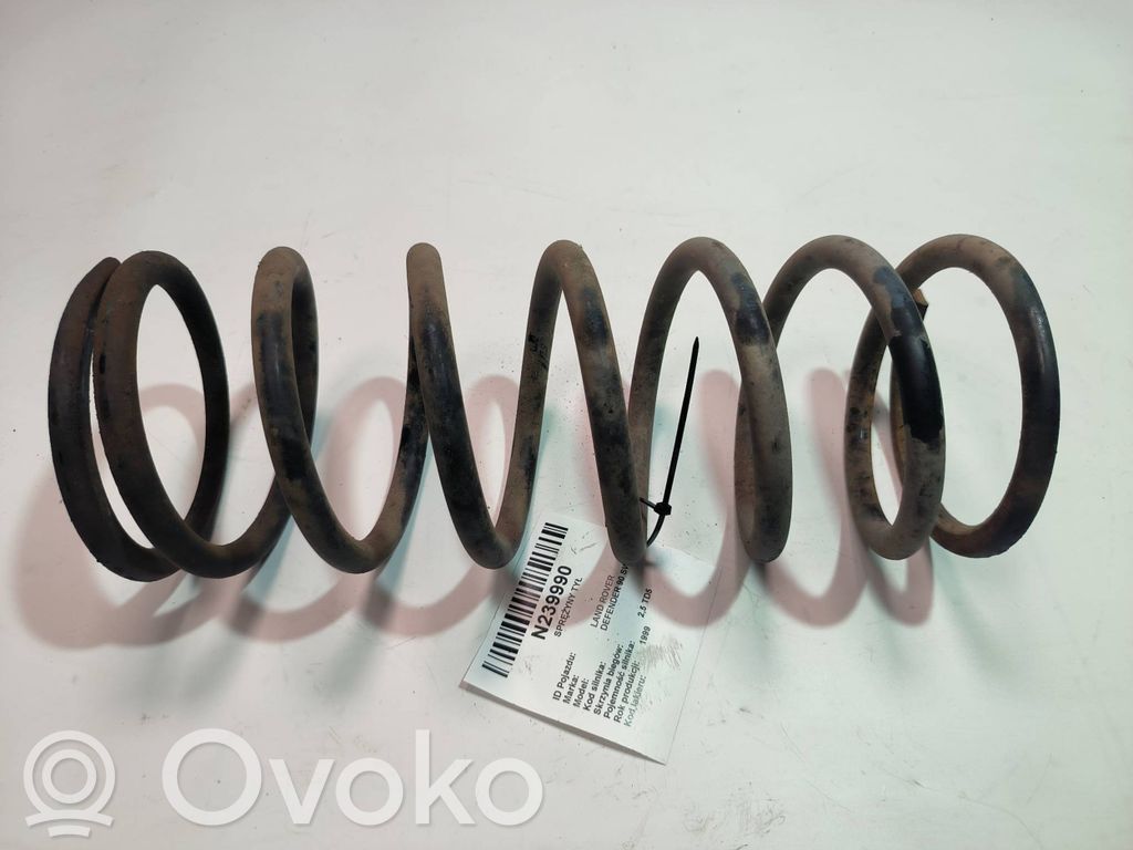 Muelle espiral trasero