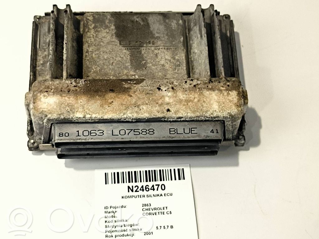 Chevrolet Corvette C5 Engine control unit/module 