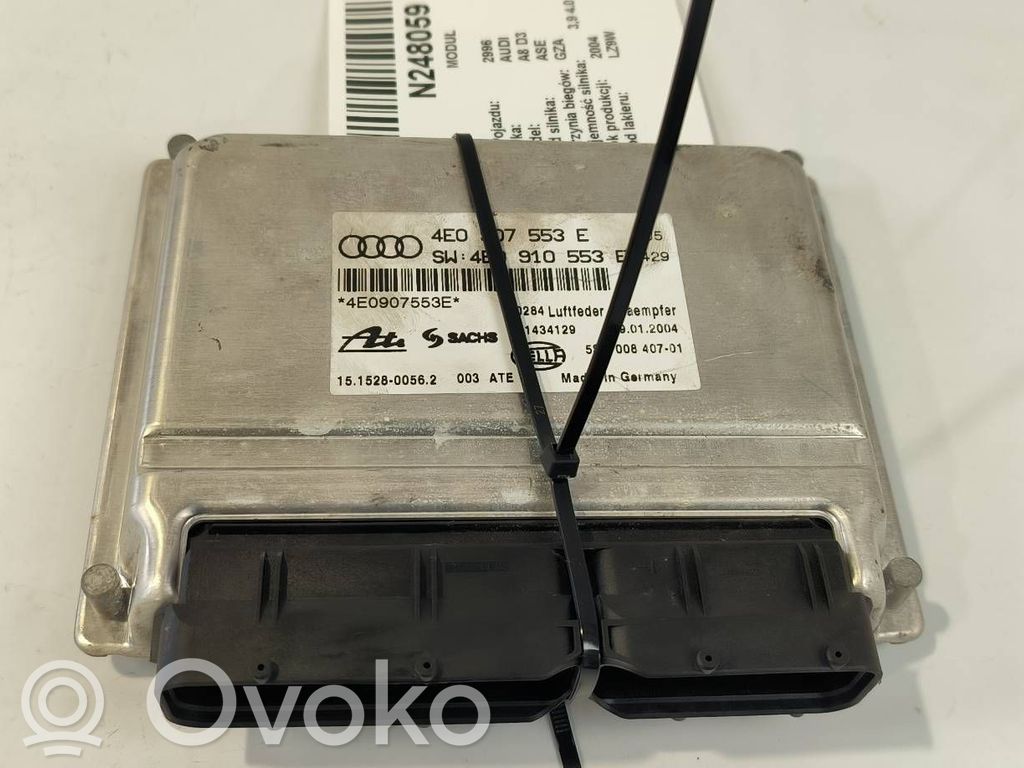 Suspension control unit/module   4E0907553E,4E0910553E,5SG00840701