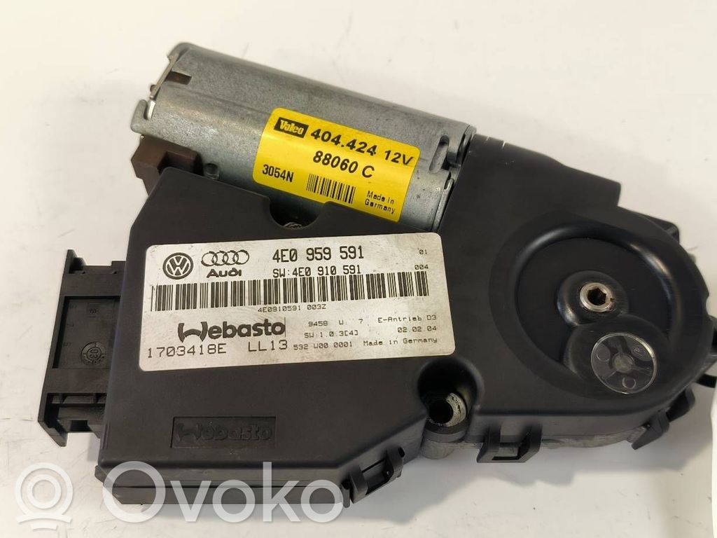 Stoglangio varikliukas/ pavara   4E0959591,1703418E,4E0910591
