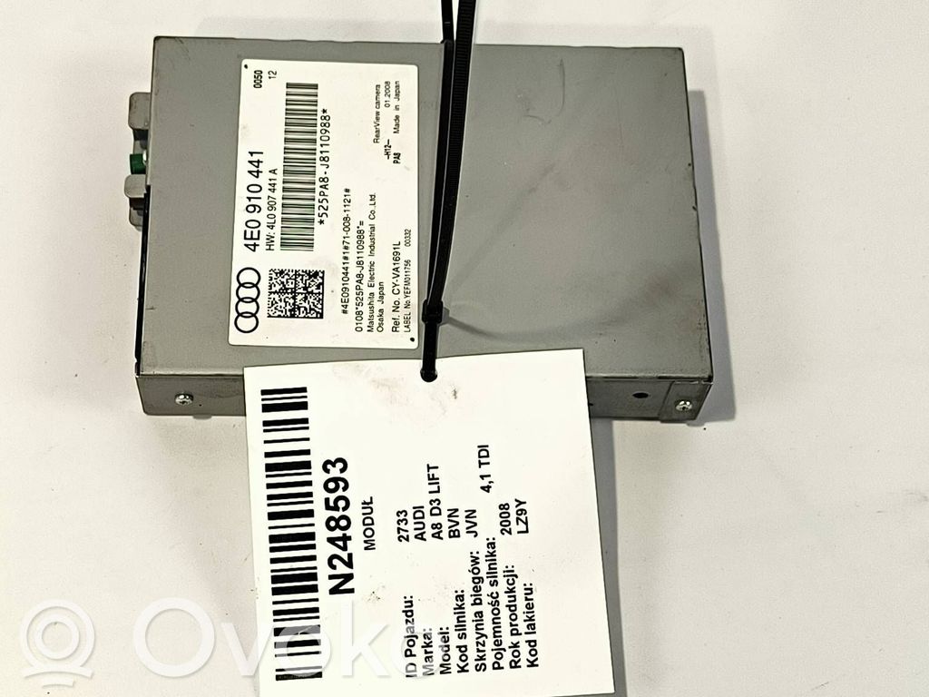 Audi A8 S8 D3 4E Camera control unit module 