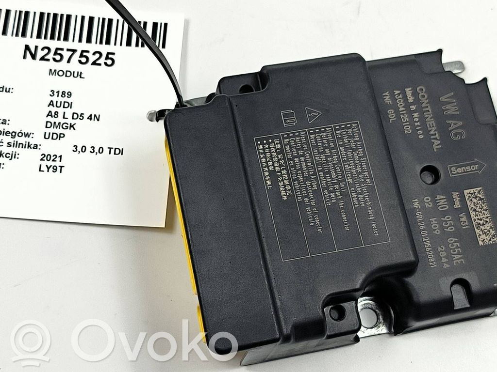 Audi A8 S8 D5 Airbag control unit/module 