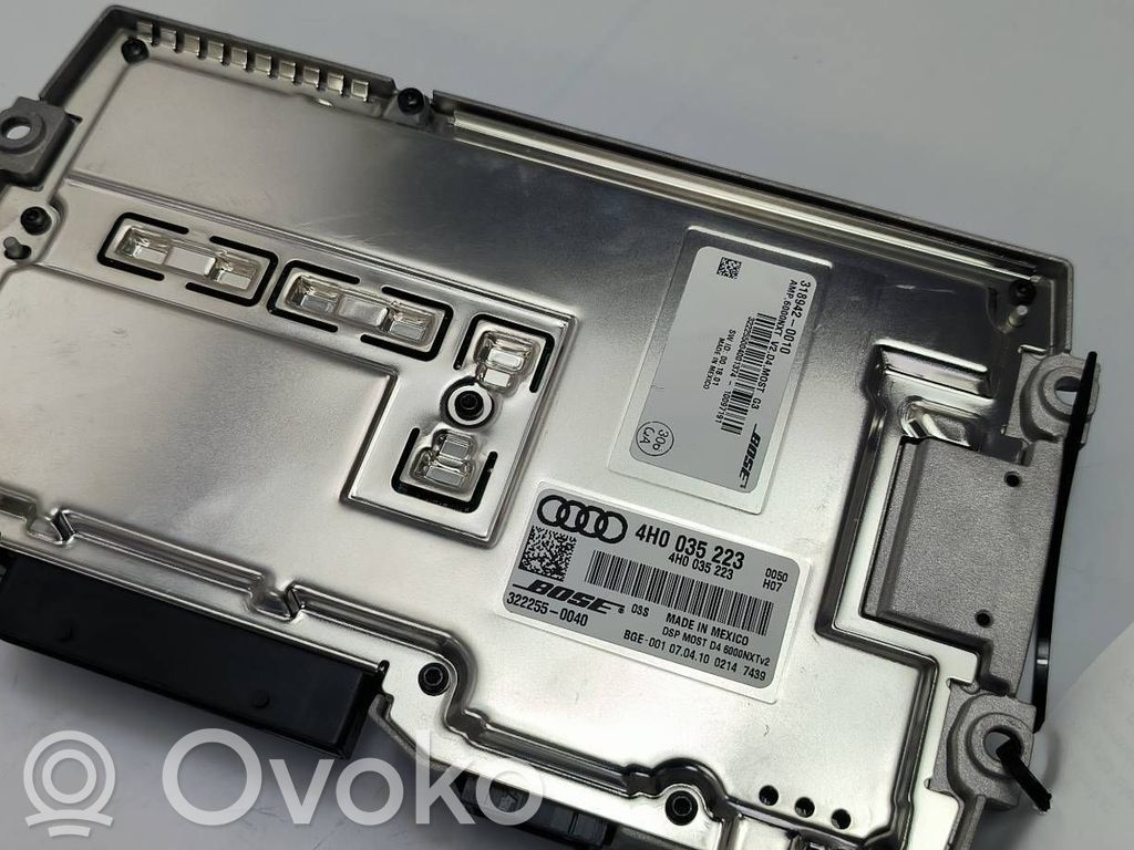 Audi A8 S8 D4 4H Garso stiprintuvas 