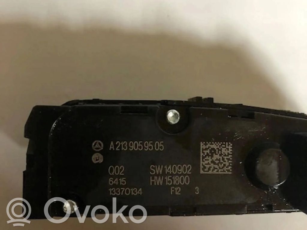Mercedes-Benz E W213 Other switches/knobs/shifts 