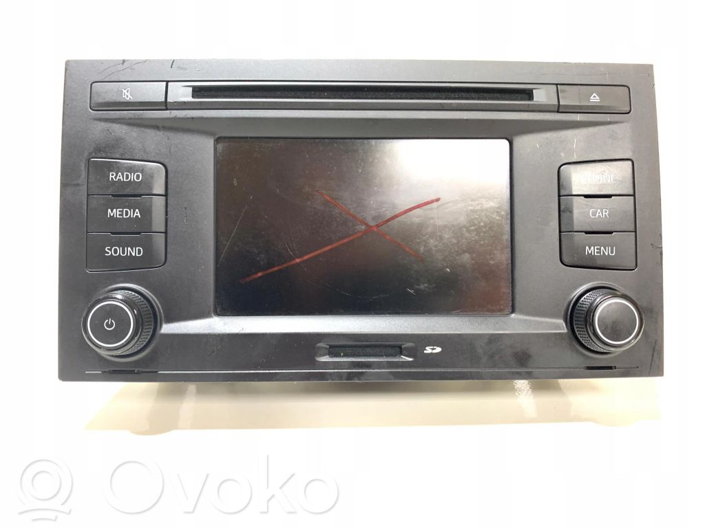 Seat Leon (5F) Radio/CD/DVD/GPS head unit 