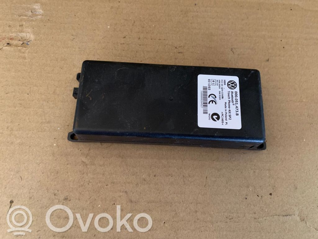 Volkswagen Touran II Bluetooth control unit module 