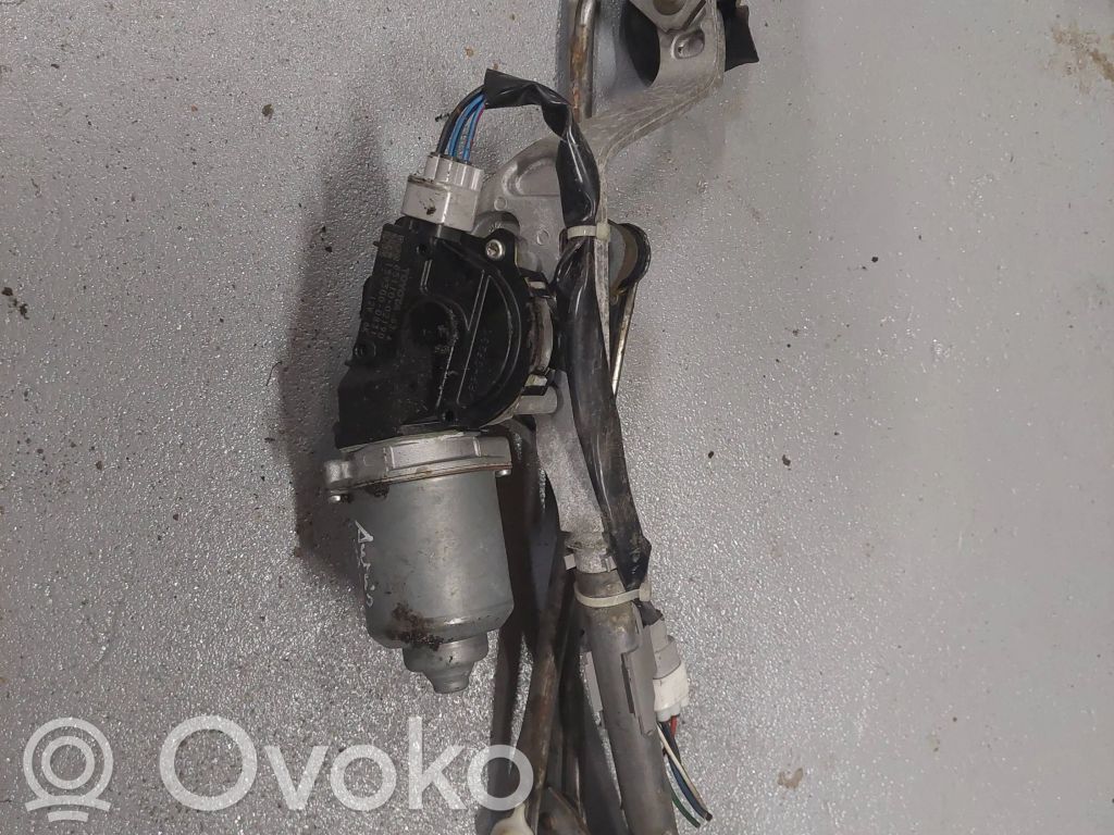 Toyota Auris 150 Mechanizm i silniczek wycieraczek szyby przedniej / czołowej 
