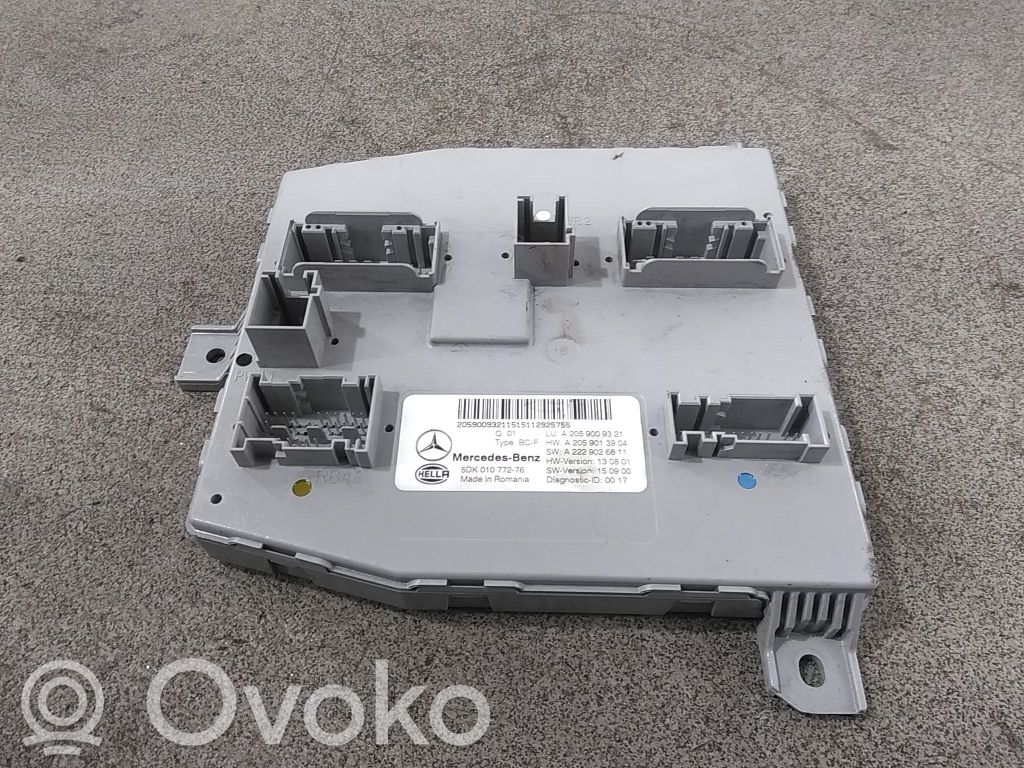 Mercedes-Benz C W205 Alte unități/module de control 
