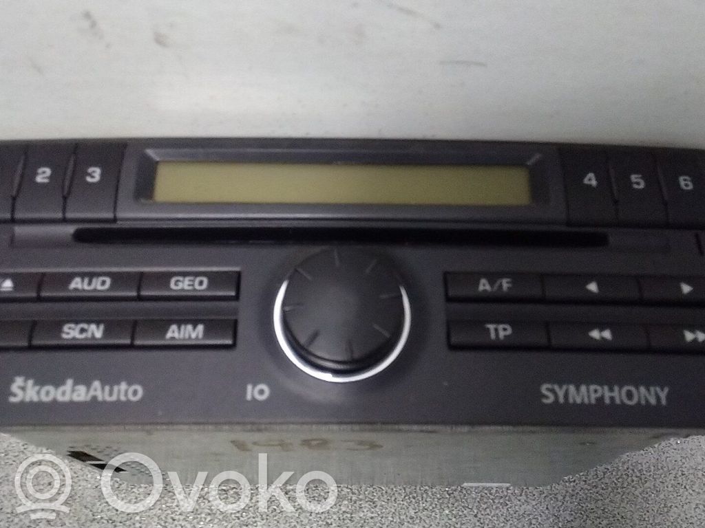 Skoda Fabia Mk1 (6Y) Moduł / Sterownik GPS 