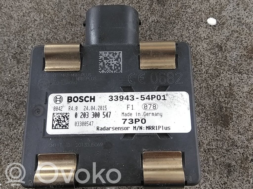 Sensor de radar Distronic   3394354P01,3394354P01,3394154P01000
