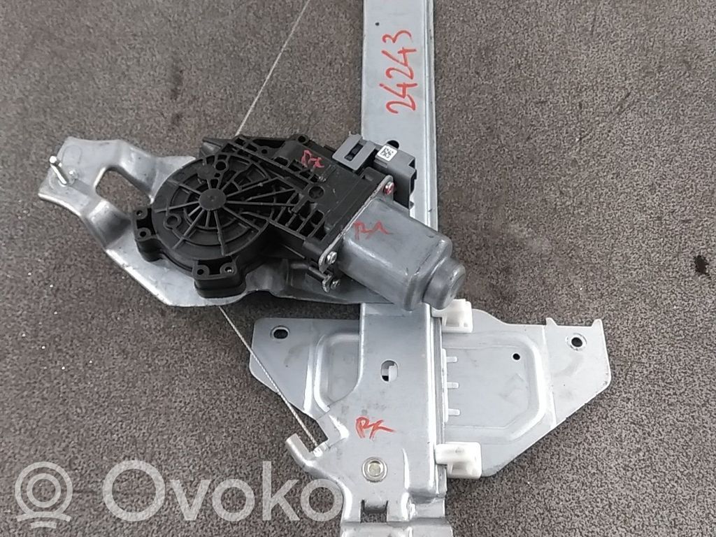 Regulador de puerta delantera con motor   9224G3,9802619280