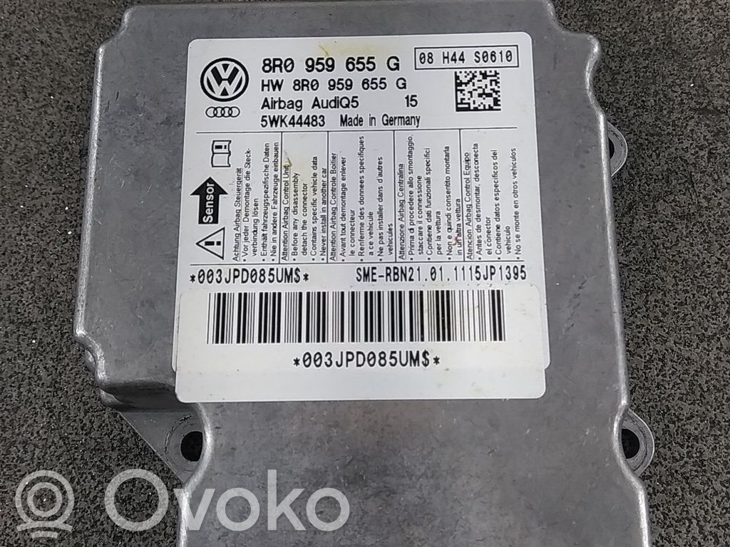 Audi Q5 SQ5 8R Centralina/modulo airbag 