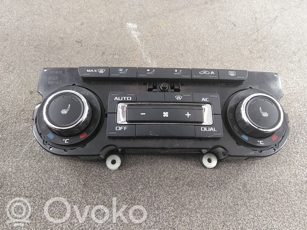 Skoda Superb B6 (3T) Unitate control climatizare 