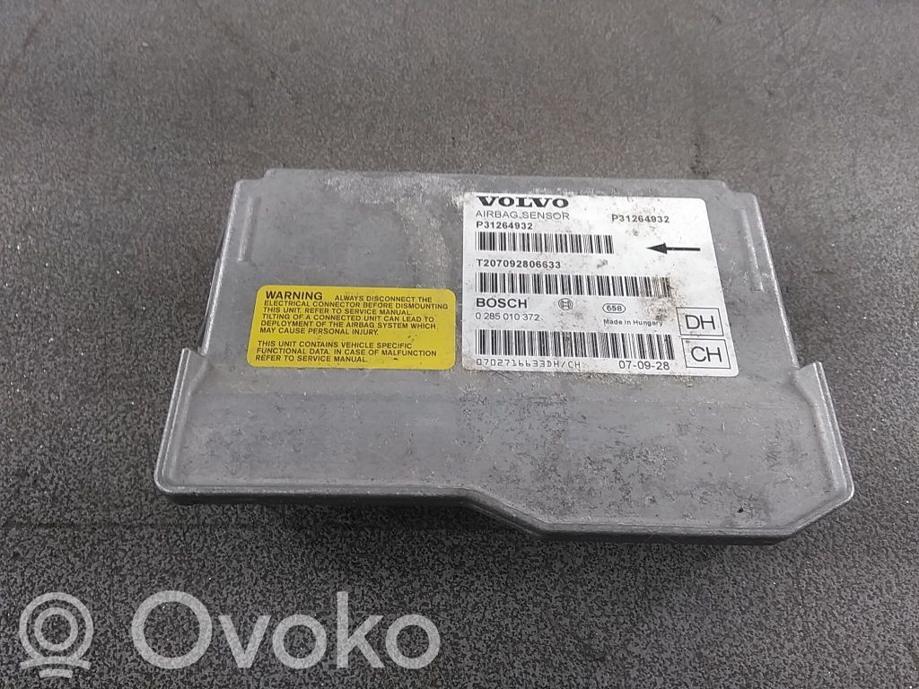 Module de contrôle airbag   31264932,31264932