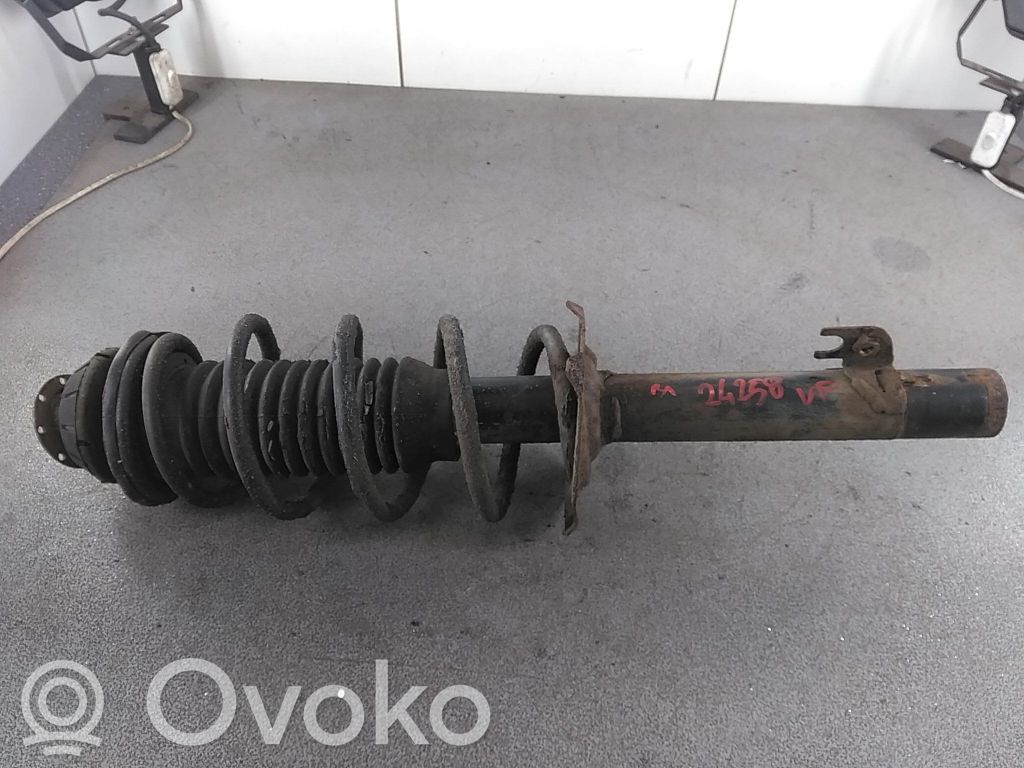 Peugeot 107 Front shock absorber with coil spring 
