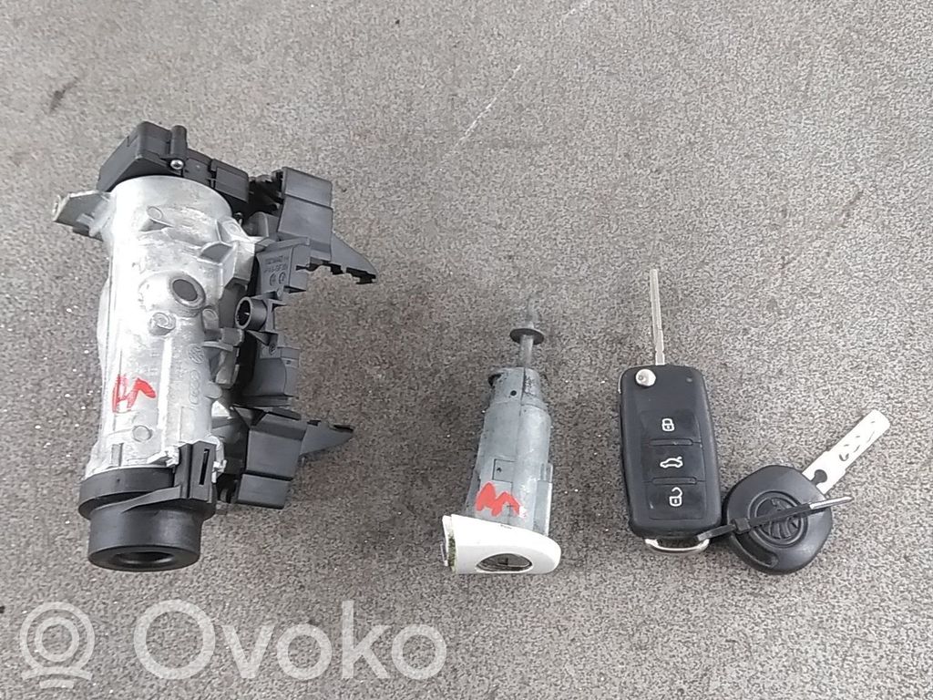 Skoda Rapid (NH) Conjunto de bloqueo 