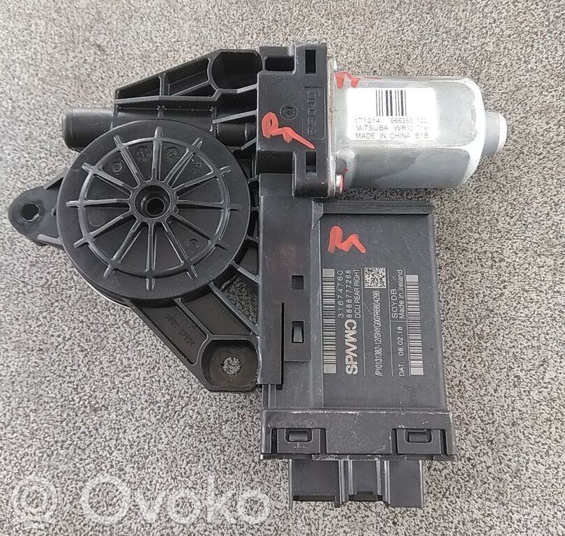 Volvo XC60 Motorino alzacristalli della portiera anteriore