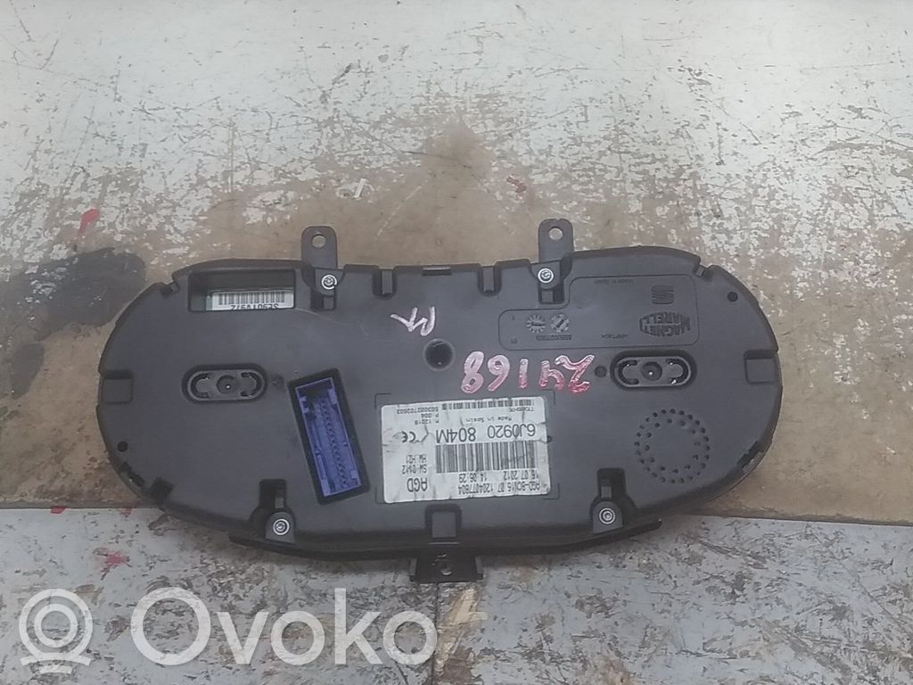 Seat Ibiza IV (6J,6P) Compteur de vitesse tableau de bord