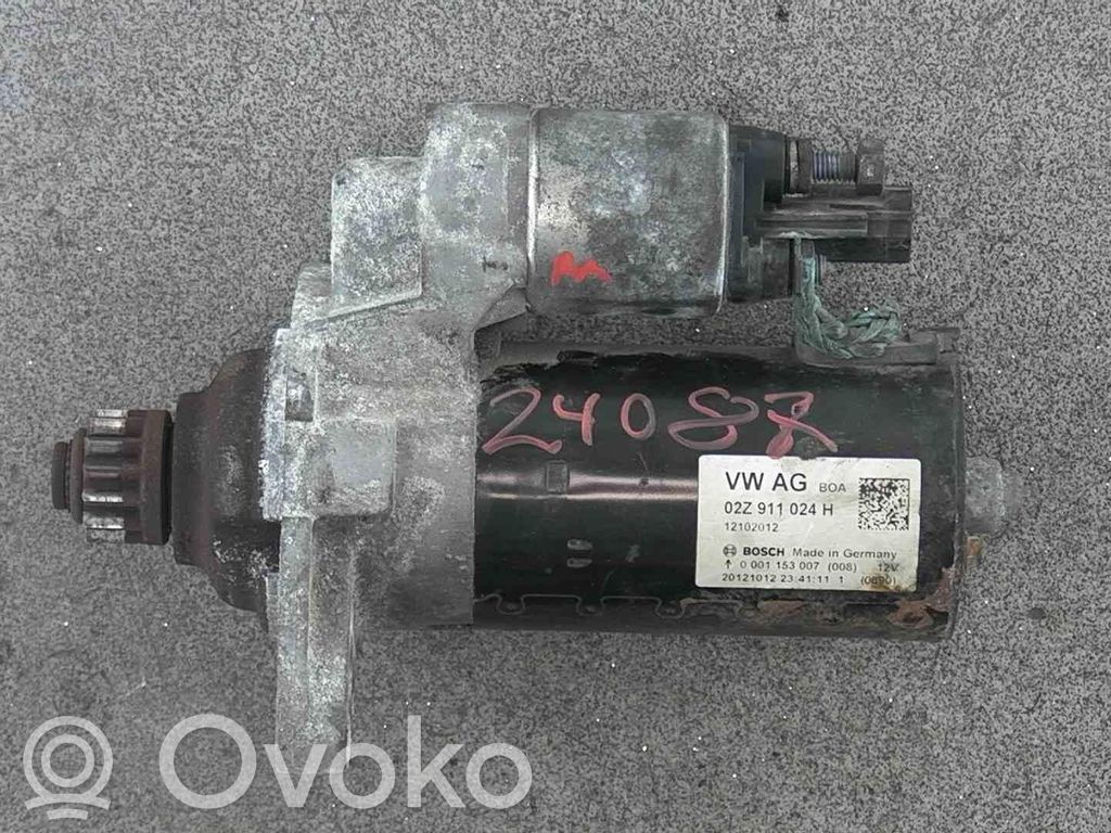 Skoda Fabia Mk2 (5J) Rozrusznik 