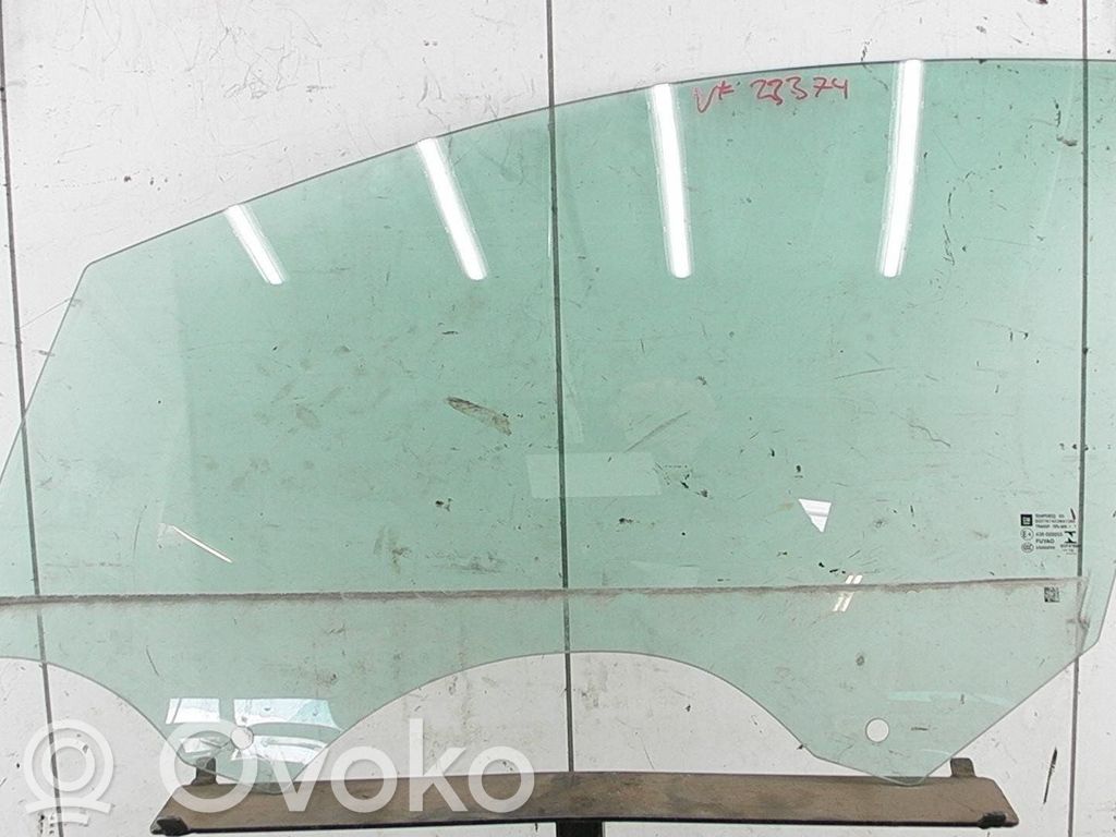 Opel Astra K Listwa / Uszczelka szyby drzwi przednich 