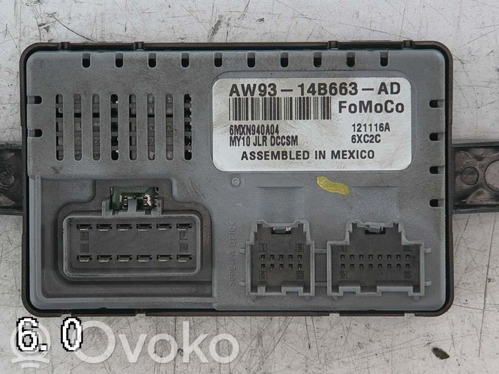 Other control units/modules   AW9314B663AD