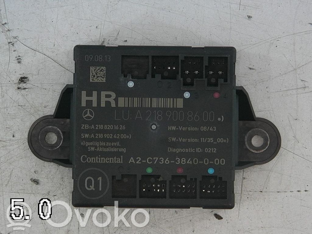 Mercedes-Benz E W212 Module confort 
