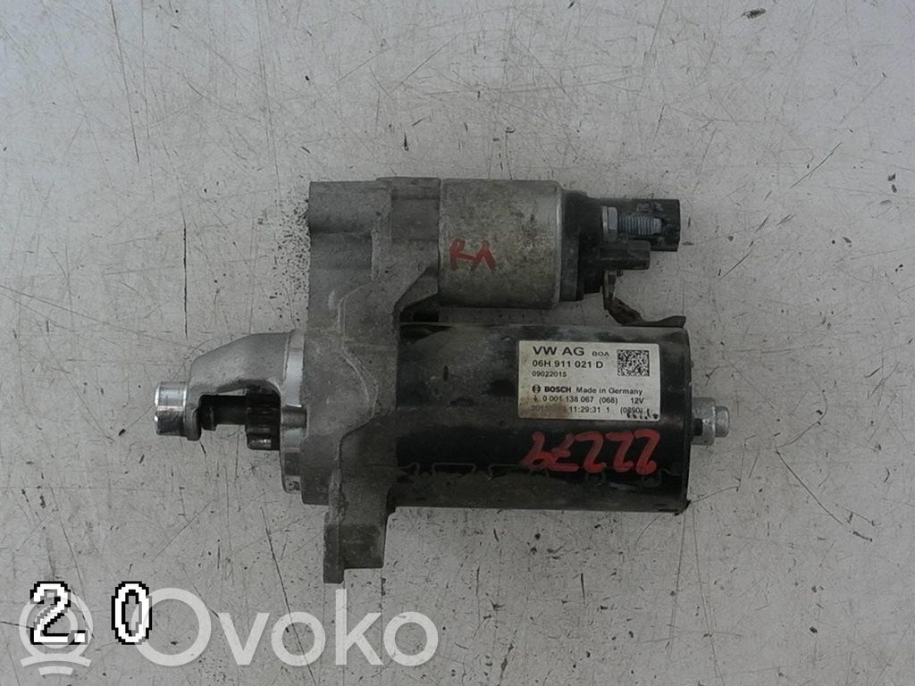 Motor de arranque   BOSCH,06H911021D,06H911021DX,254191