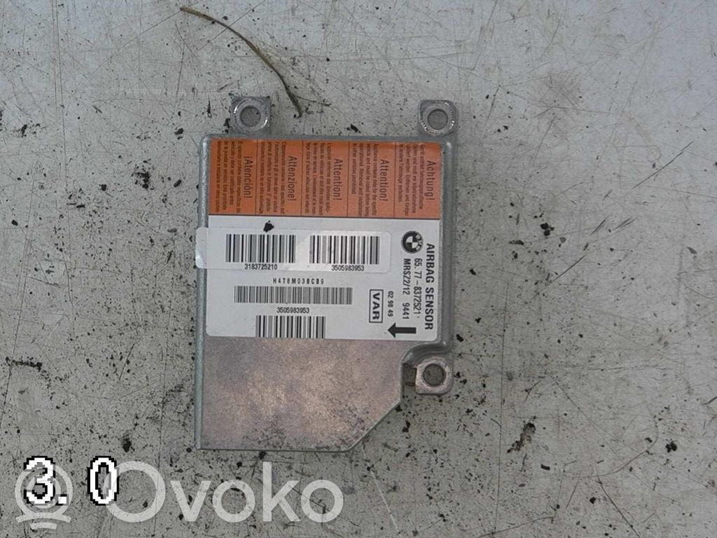 Airbag control unit/module   65778372521