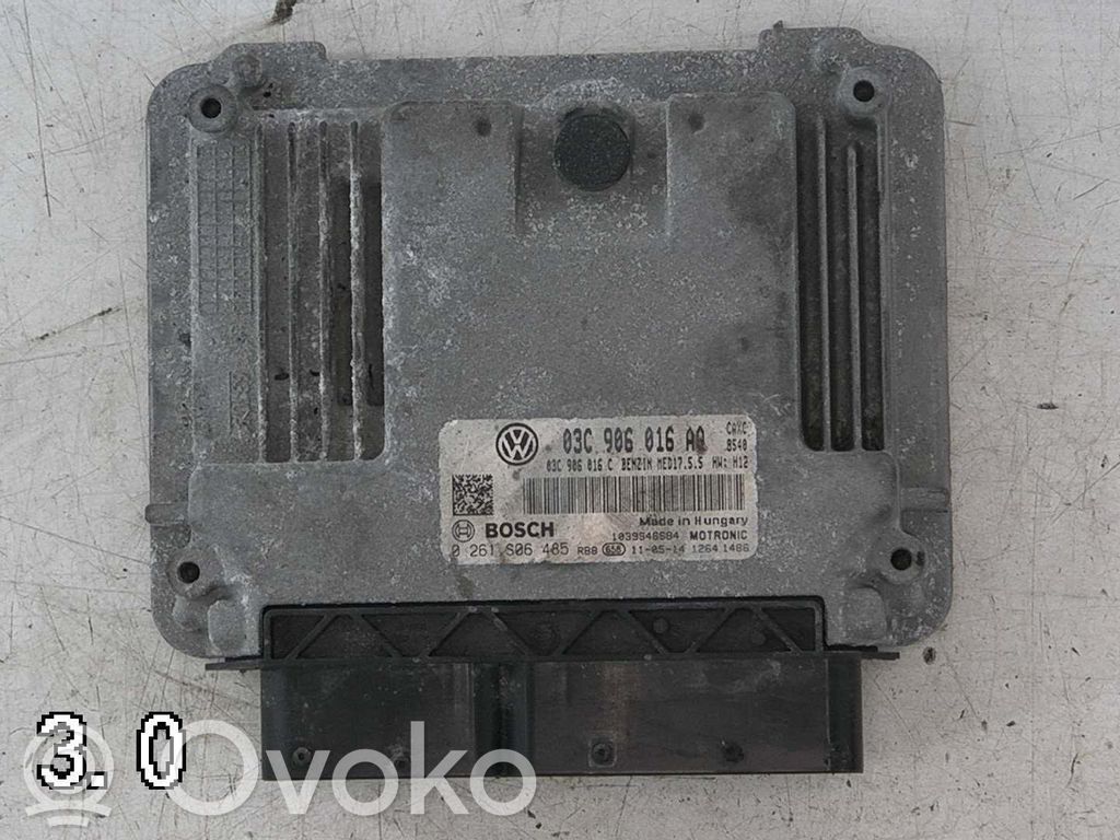 Skoda Superb B6 (3T) Engine control unit/module 