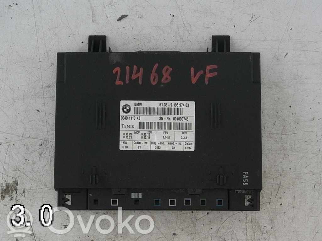 BMW 5 E60 E61 Comfort/convenience module 