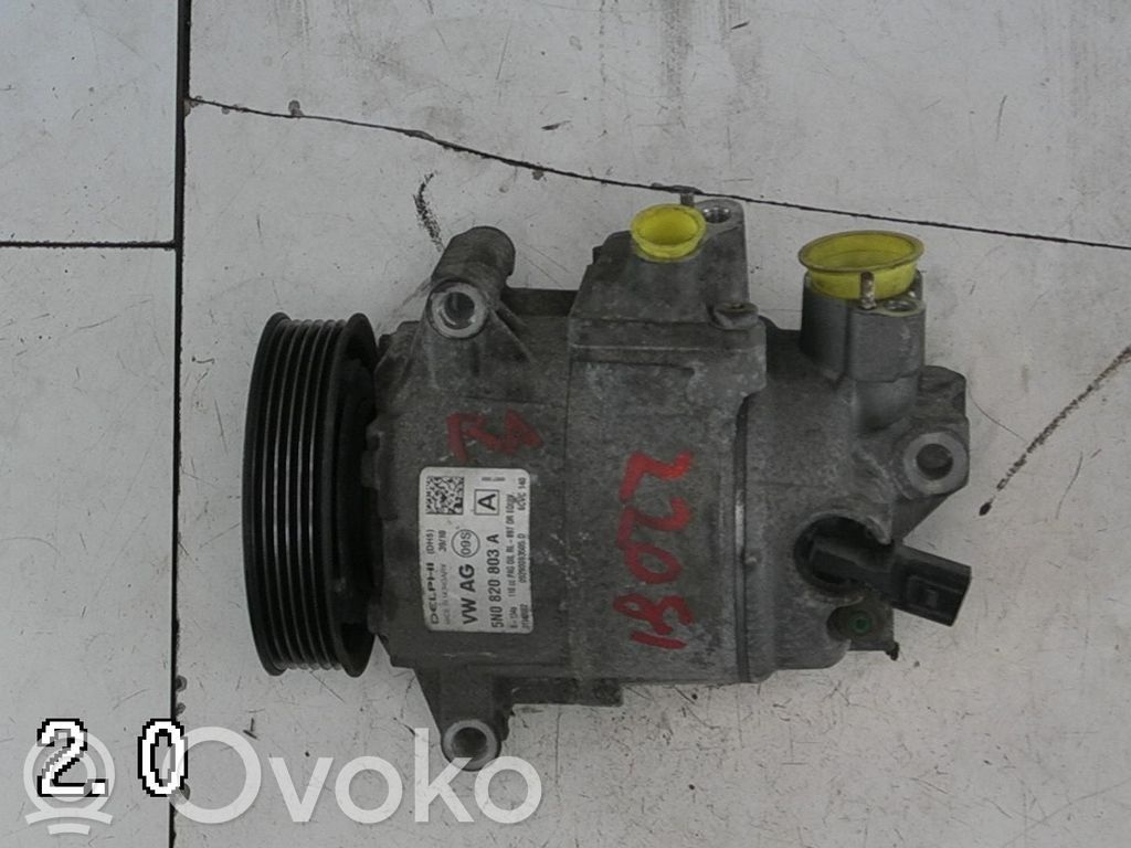 Volkswagen Polo V 6R Kompresor / Sprężarka klimatyzacji A/C 