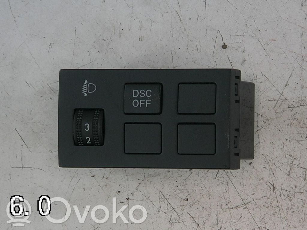 Mazda 2 Headlight level height control switch 