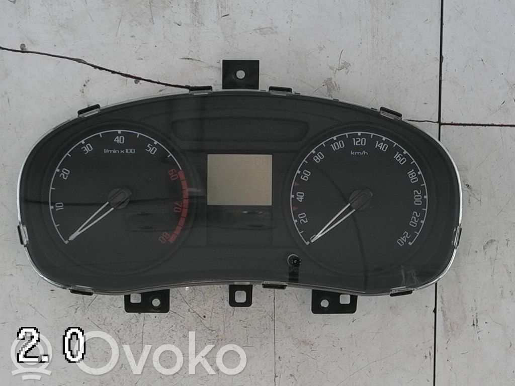Skoda Fabia Mk2 (5J) Vitezometru (grup de instrumente) 