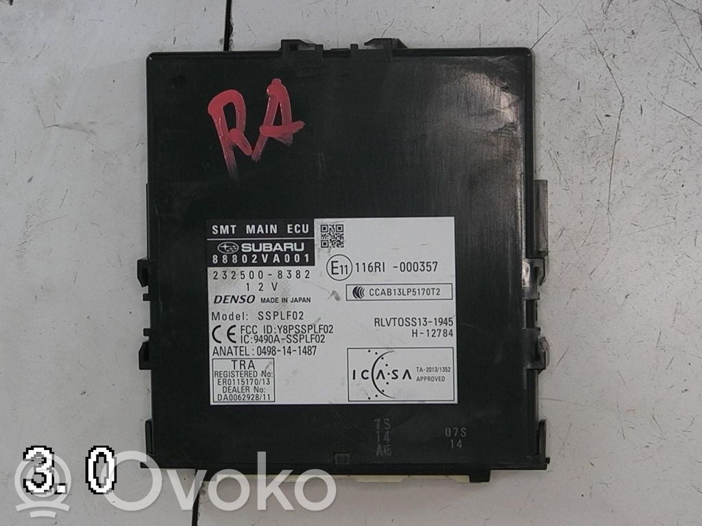Subaru Levorg Other control units/modules 