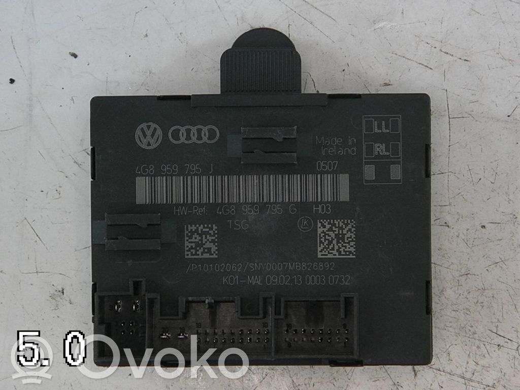 Audi A6 S6 C7 4G Comfort/convenience module 