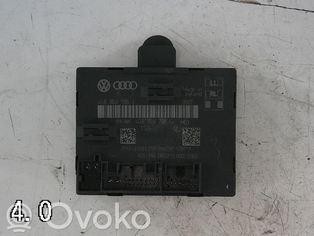 Audi A6 S6 C7 4G Comfort/convenience module 