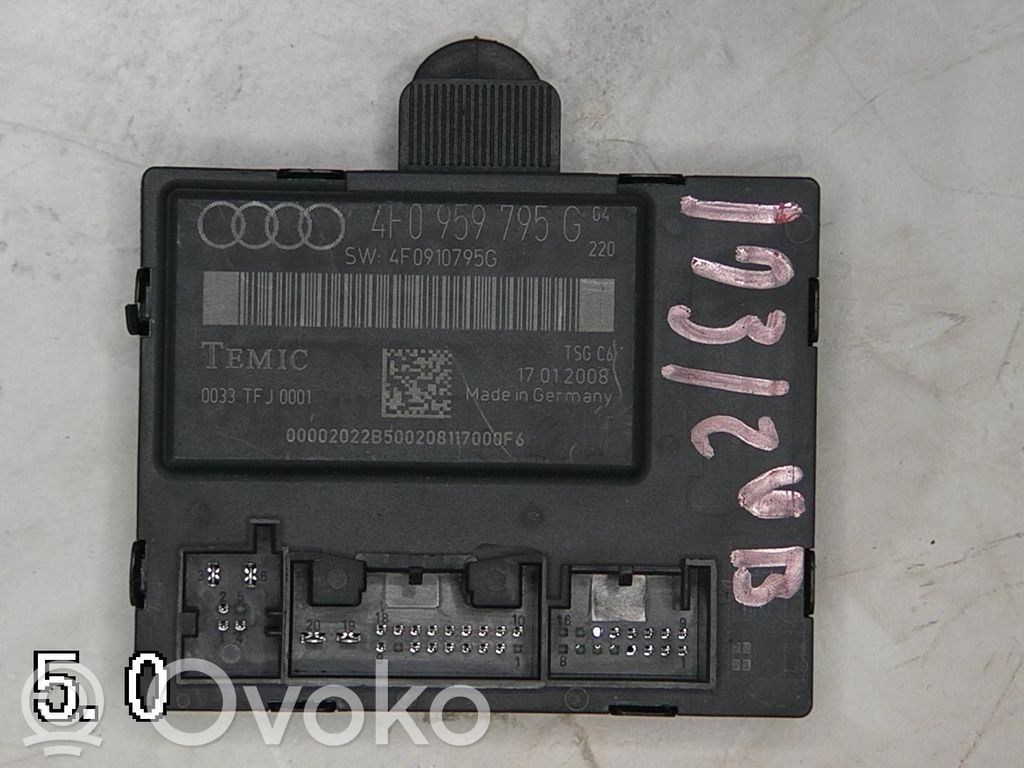 Audi A6 S6 C6 4F Komforta modulis 