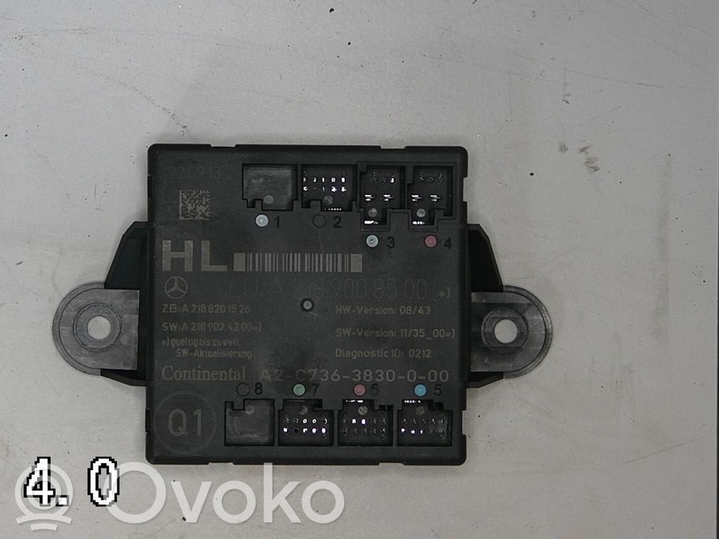 Module confort   A2189008500