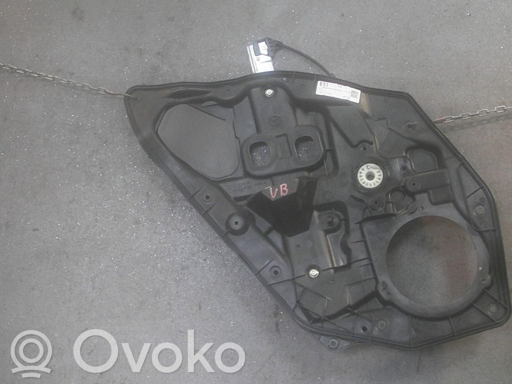 Mazda 2 Regulador de puerta delantera con motor 