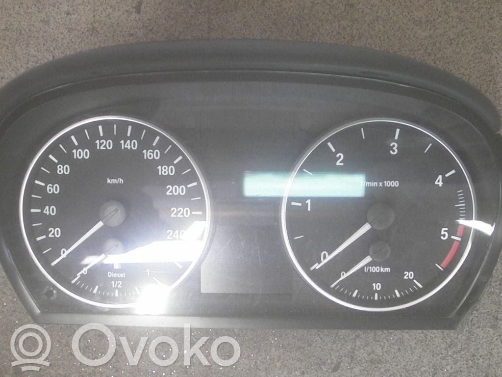 BMW 3 E90 E91 Vitezometru (grup de instrumente) 