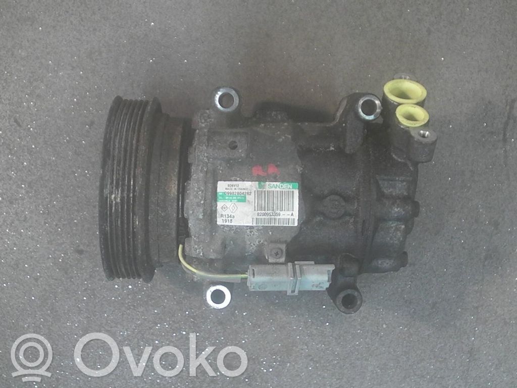 Kompresor / Sprężarka klimatyzacji A/C   8200953359,SD6V121947,2763000Q0D,2763000Q0N,2763000Q2K,2763000Q3D,4158300100,7711368902,7711497298,8200365787,8200866437,8200953359,92600AZ74A,92600ZW70J,A4158300100,SD6V121452,SD6V121452A,SD6V121452B,SD6V121452E,SD6V121452F