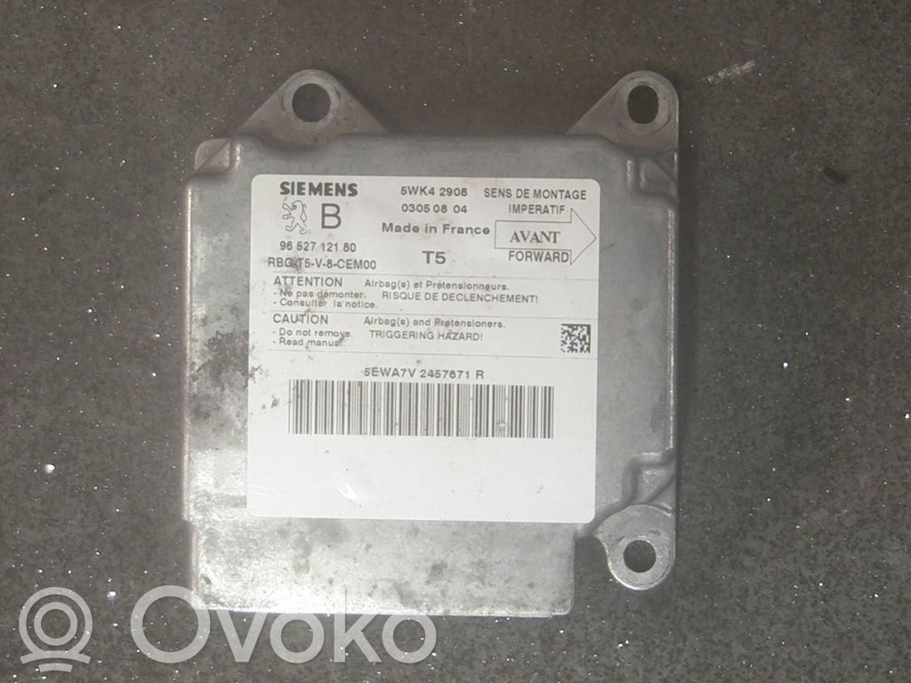Centralina/modulo airbag   9652712180