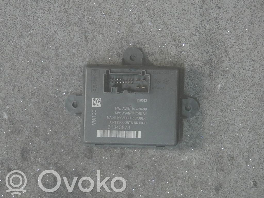 Módulo de confort/conveniencia   31343873