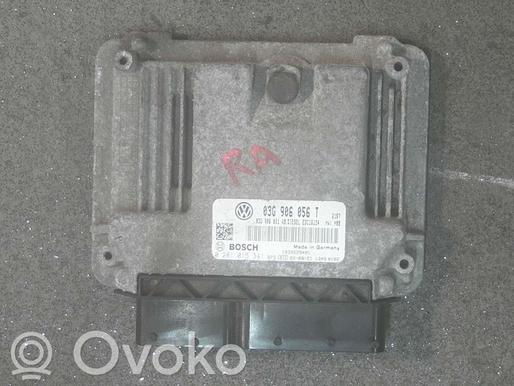 Skoda Superb B6 (3T) Engine control unit/module 