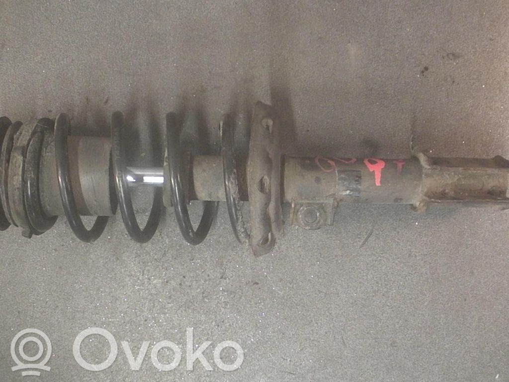 Front shock absorber with coil spring
