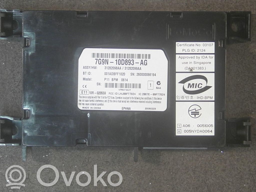 Autres unités de commande / modules   31282098