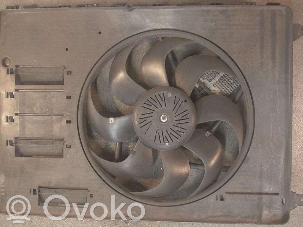 Ford Mondeo MK IV Elektrinis radiatorių ventiliatorius 