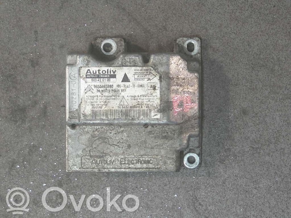Citroen C4 I Unitate/modul de comandă airbaguri 