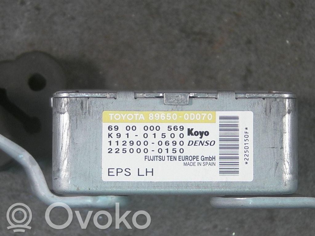 Toyota Yaris Unitate/modul comandă servodirecție 
