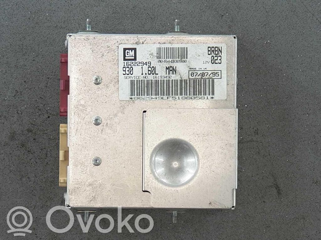 Engine control unit/module   16222949